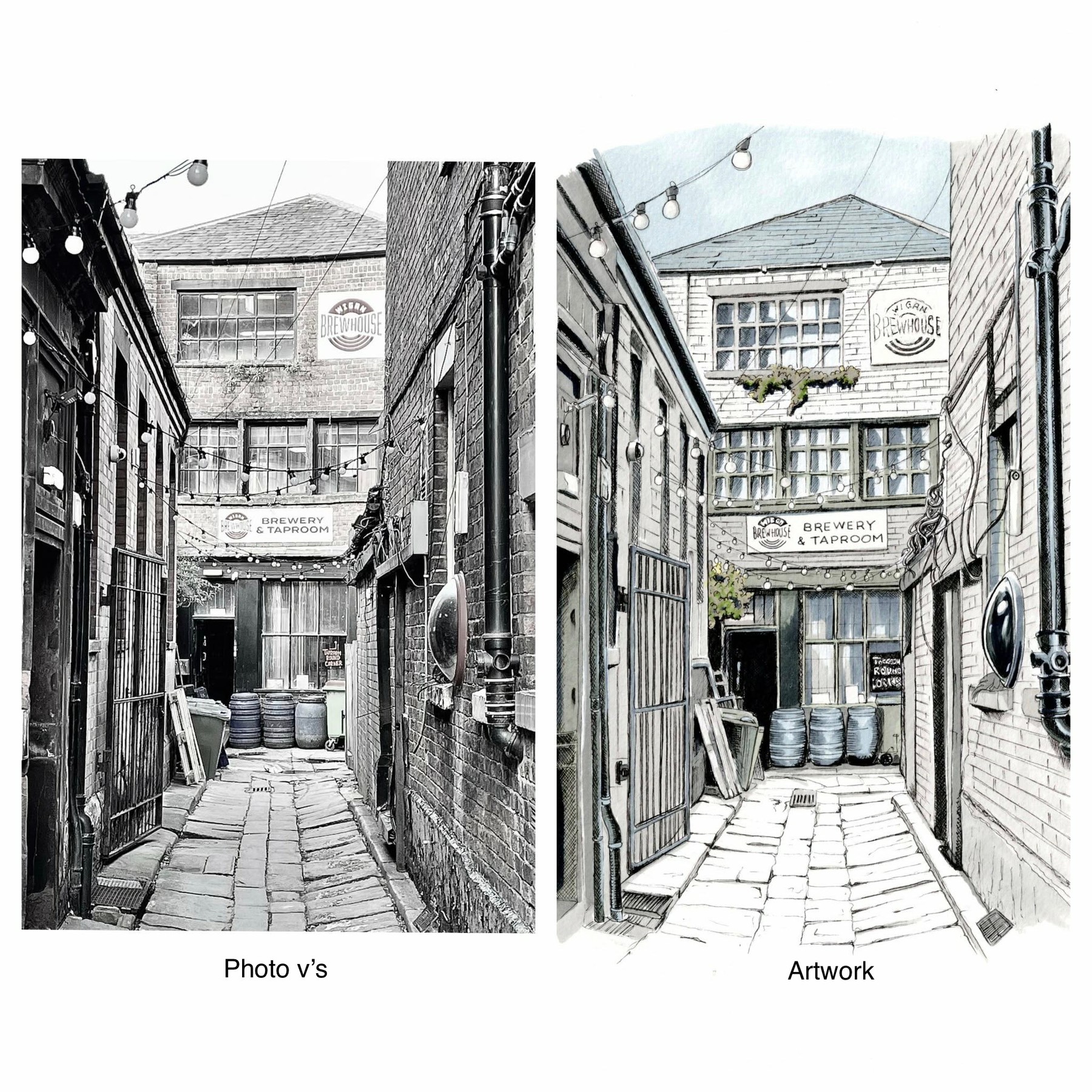 Building artwork by Angela Davies